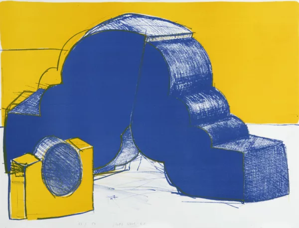 Rolf Iseli — Blatt aus "Stockhorn", 1968