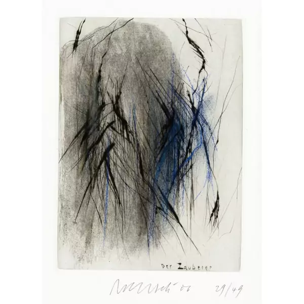 Rolf Iseli — Abstrahlung. - Der Zauberer. - De Xativa — Galerie Kornfeld