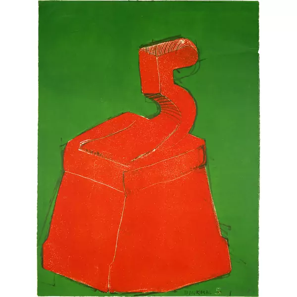 Rolf Iseli — 1967. - Denkmal der Fünf. - Überarbeitete Züpfe (3x). - Homme cactüsse. - Boyard-Serie. - Anthropomorphe Figur — Galerie Kornfeld