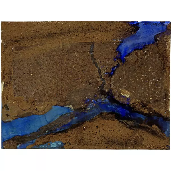 Rolf Iseli — Landschaft von oben gesehen — Galerie Kornfeld