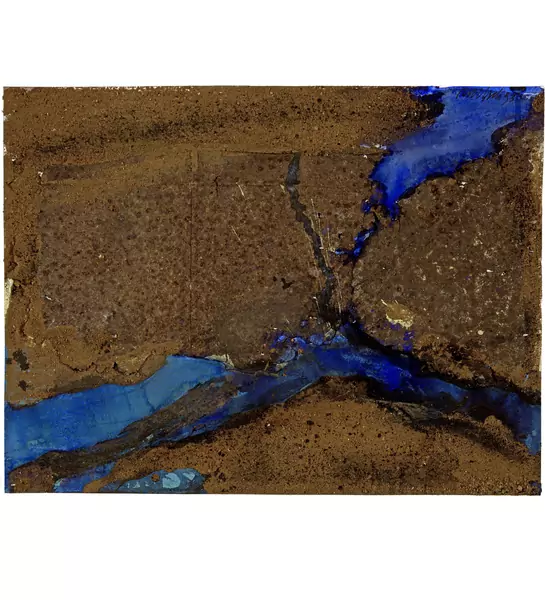 Rolf Iseli — Landschaft von oben gesehen — Galerie Kornfeld