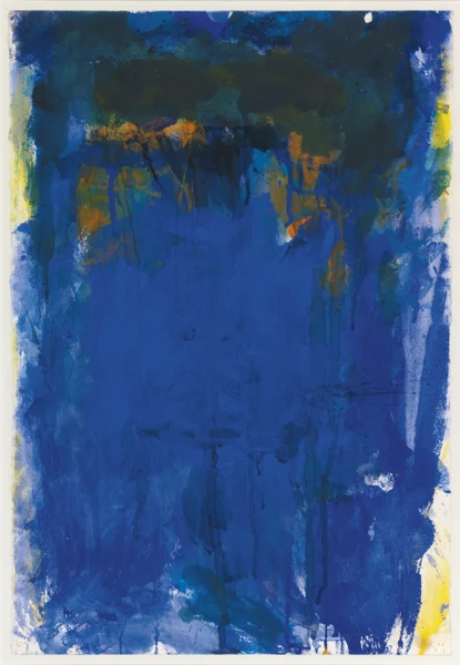 Rolf Iseli — KOMPOSITION IN BLAUCOMPOSITION IN BLUE