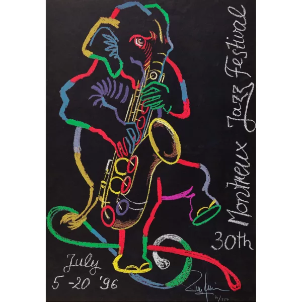 Rolf Knie — "Saxophant".
