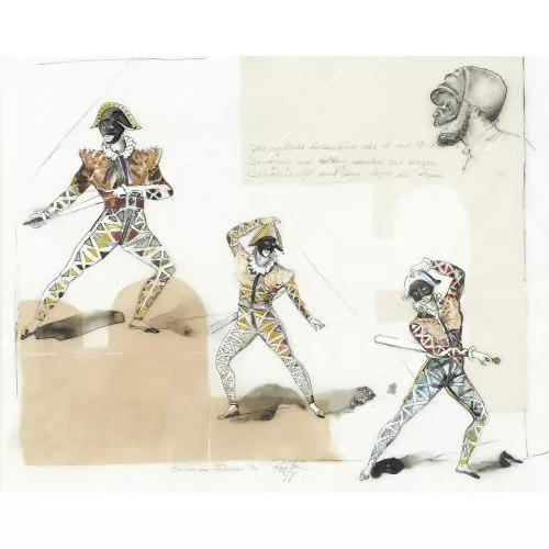 Rolf Knie — "Der englische Arlecchino des 18. und 19. Jhs.".