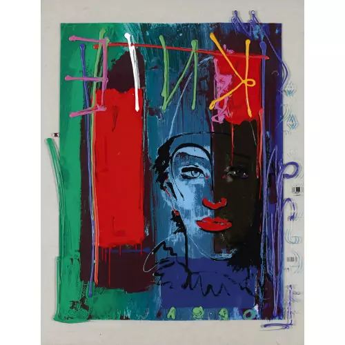 "Portrait eines Clowns"