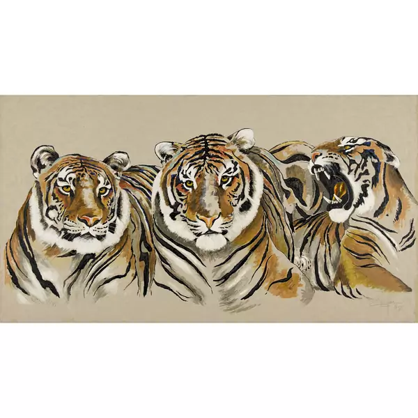 "Drei Bengalische Tiger"