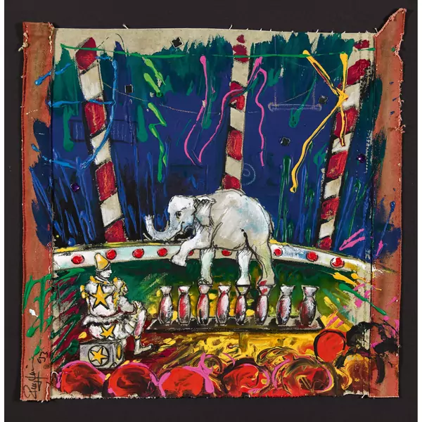 Elefant in der Manege