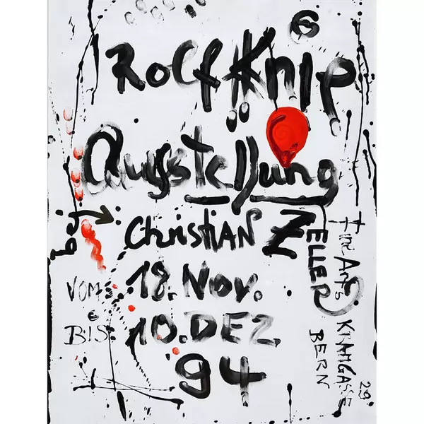"Rolf Knie, Ausstellung Christian Keller 1994"