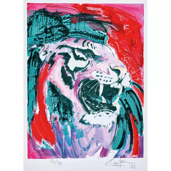 "Fauchender Tiger"
