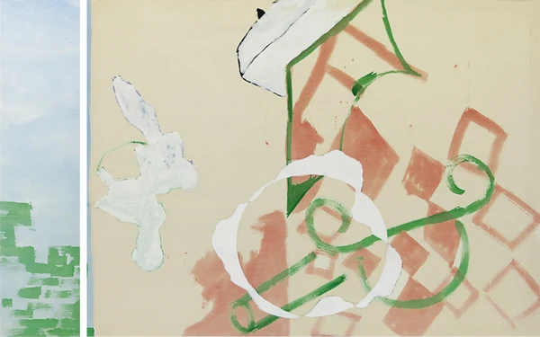 Rolf Winnewisser — Diptychon. Ohne Titel, 1990