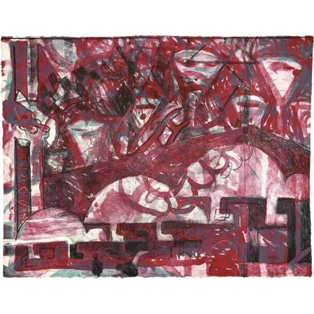 Rolf Winnewisser — Portfolio mit 5 Lithographien Zürich, Galerie & Edition Stähli, 1986 — Galerie Kornfeld