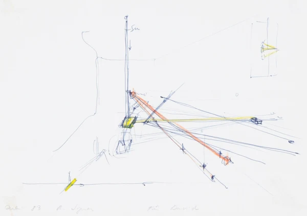 Roman Signer — Werkskizze, 1983