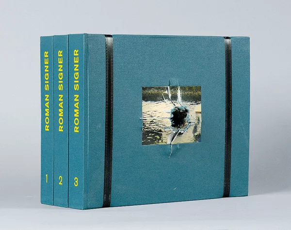Roman Signer — Werkkatalog. Peter Zimmermann. Roman Signer - Works 1971-2002, Vol. 1-3