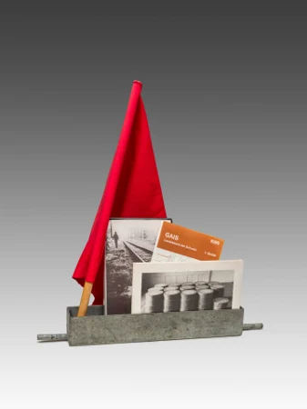Aktion mit einer Zündschnur, Appenzell – St. Gallen, 1989