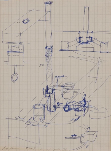 Roman Signer — Skizze, 1979/1996