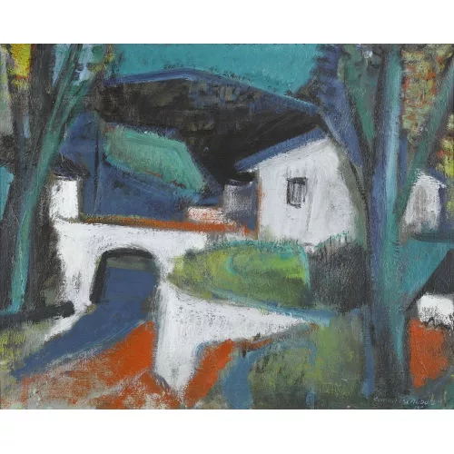 Roman Tschabold — "Tessiner Landschaft".