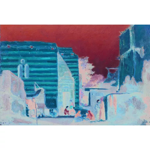 Rudolf Durheim — "Mosquée près l′Esbekich".