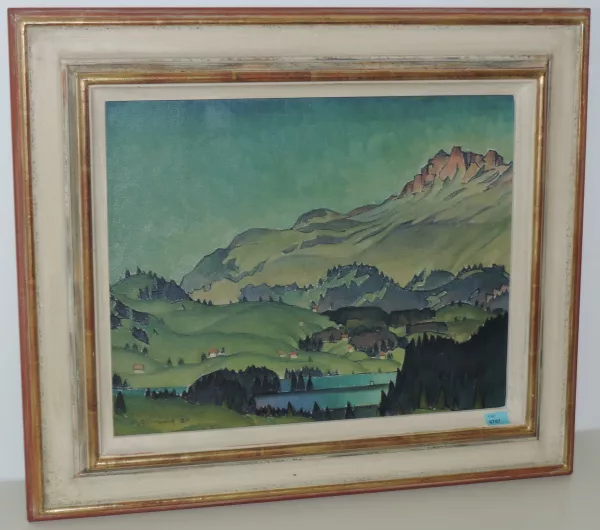 Rudolf Dürrwang — Lenzerheide", 1926