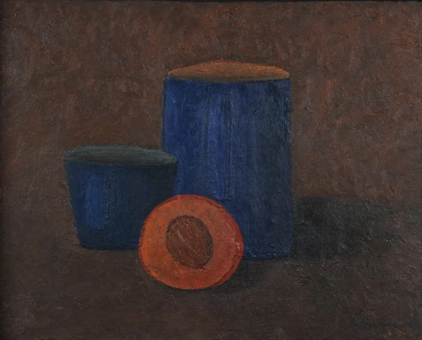 Rudolf Hurni — Stillleben mit Kürbis, 1966