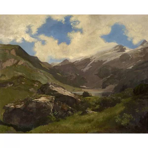 Rudolf Koller — "Bergsee".