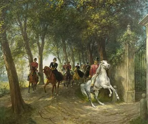 RUDOLF KOLLER — Heimkehr von der Jagd. 1895. — Koller Auktionen