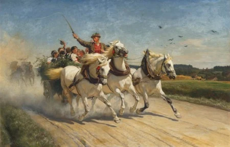 Fröhliche Heimkehr, 1874