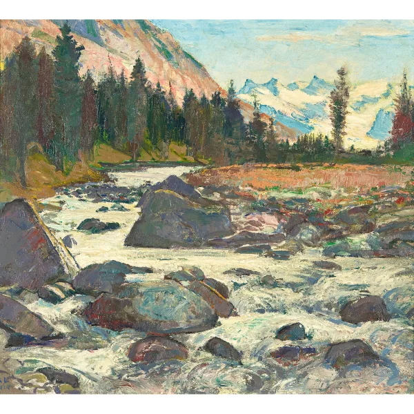 Rudolf Löw — Bergbach.