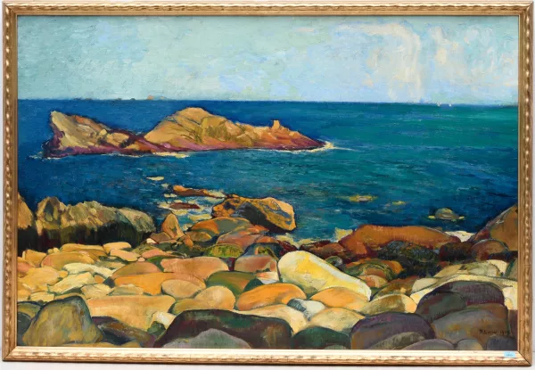 Rudolf Löw — Küstenlandschaft