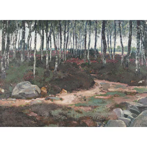Rudolf Löw — "Birkenwald".