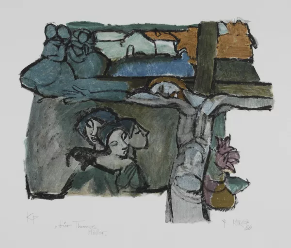 Rudolf Mirer — Betende Frauen - Vergebung macht still und stark, 1986