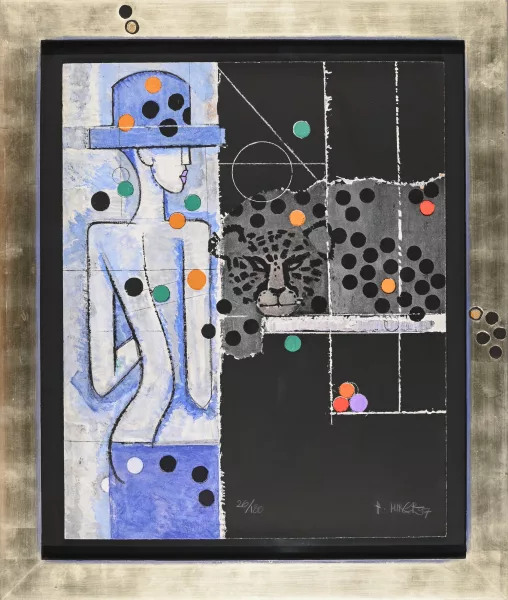 Rudolf Mirer — Elegant getupfte Welt, 1997