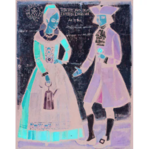 Rudolf Mirer — "Tracht aus dem Unterengadin".