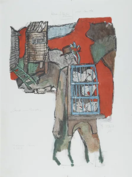 Rudolf Mirer — Hühnerhändler, 1985