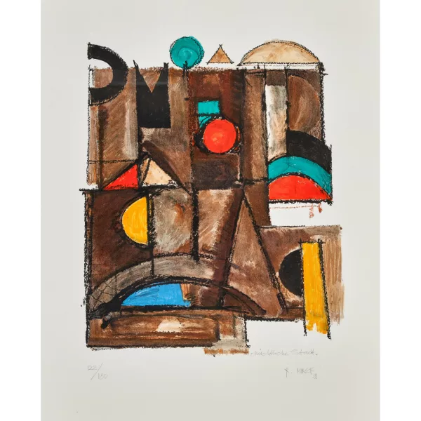 Rudolf Mirer — "Nächtliche Stadt".