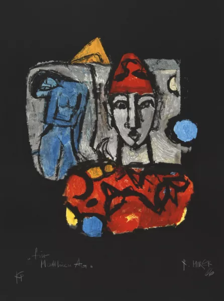 Rudolf Mirer — Harlekin, 1986