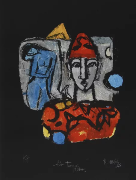 Rudolf Mirer — Harlekin, 1986