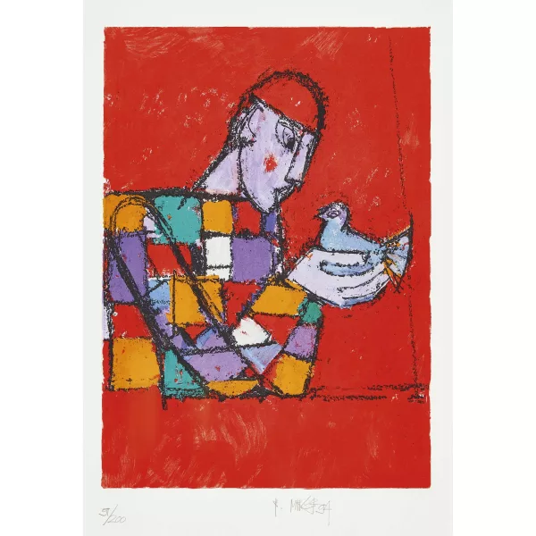 Rudolf Mirer — Der Clown und die Taube.