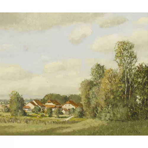 Rudolf Müller — Blick auf Dompierre.