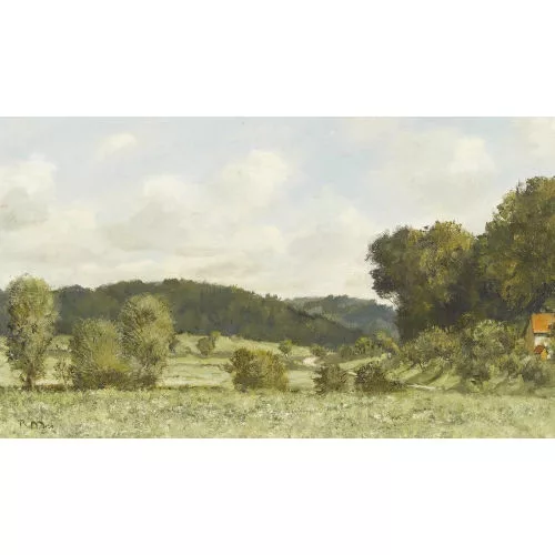 Rudolf Müller — "Sommertag bei Langenthal".