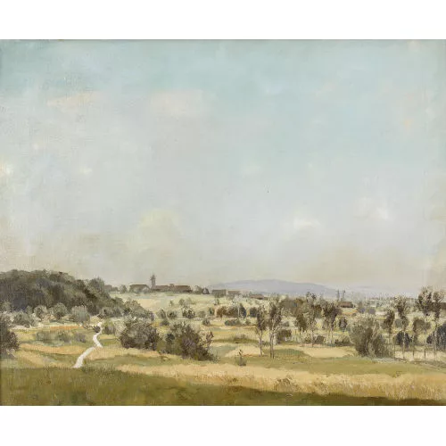 Rudolf Müller — "Morgen im Moos".