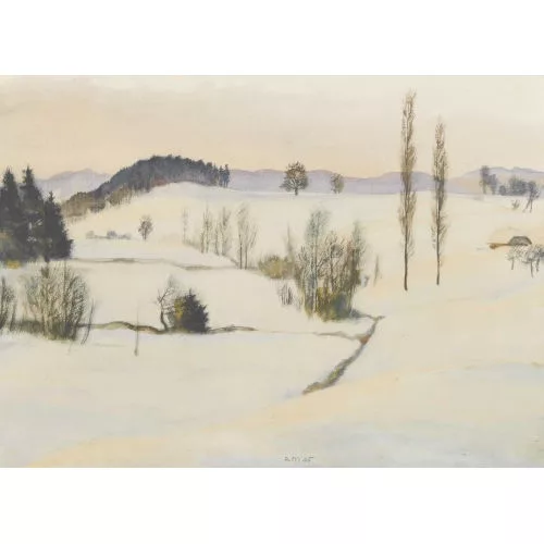 Rudolf Müller — Winterlandschaft.