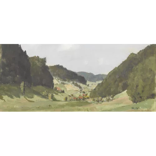 Rudolf Müller — Sommerliche Landschaft.