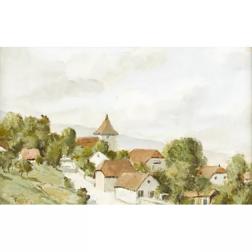 Rudolf Müller — Ansicht von Genolier.