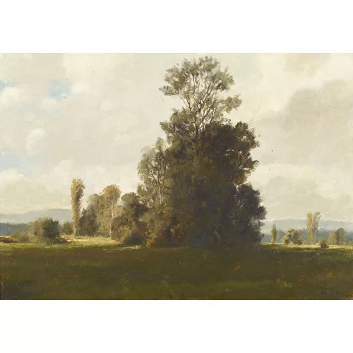 Rudolf Müller — Bewölkte Landschaft.