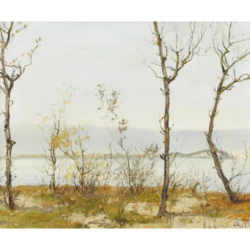 Rudolf Müller — "Blauer Novembertag".