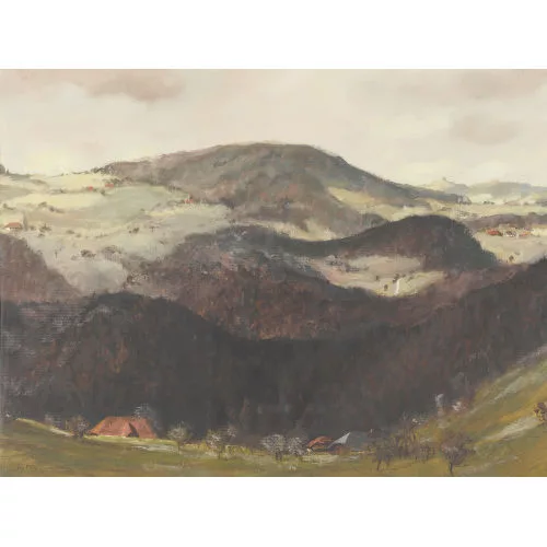 Rudolf Müller — "Morgen in Kappelengraben".