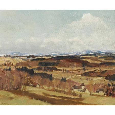 Landschaft bei Siviriez