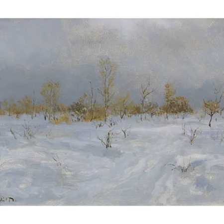 Winterliche Landschaftspartie