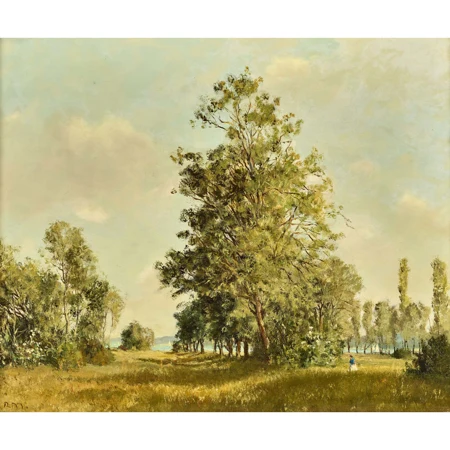 Sommerlandschaft am See