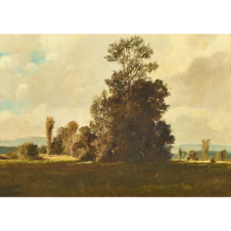 Landschaft unter Wolkenhimmel